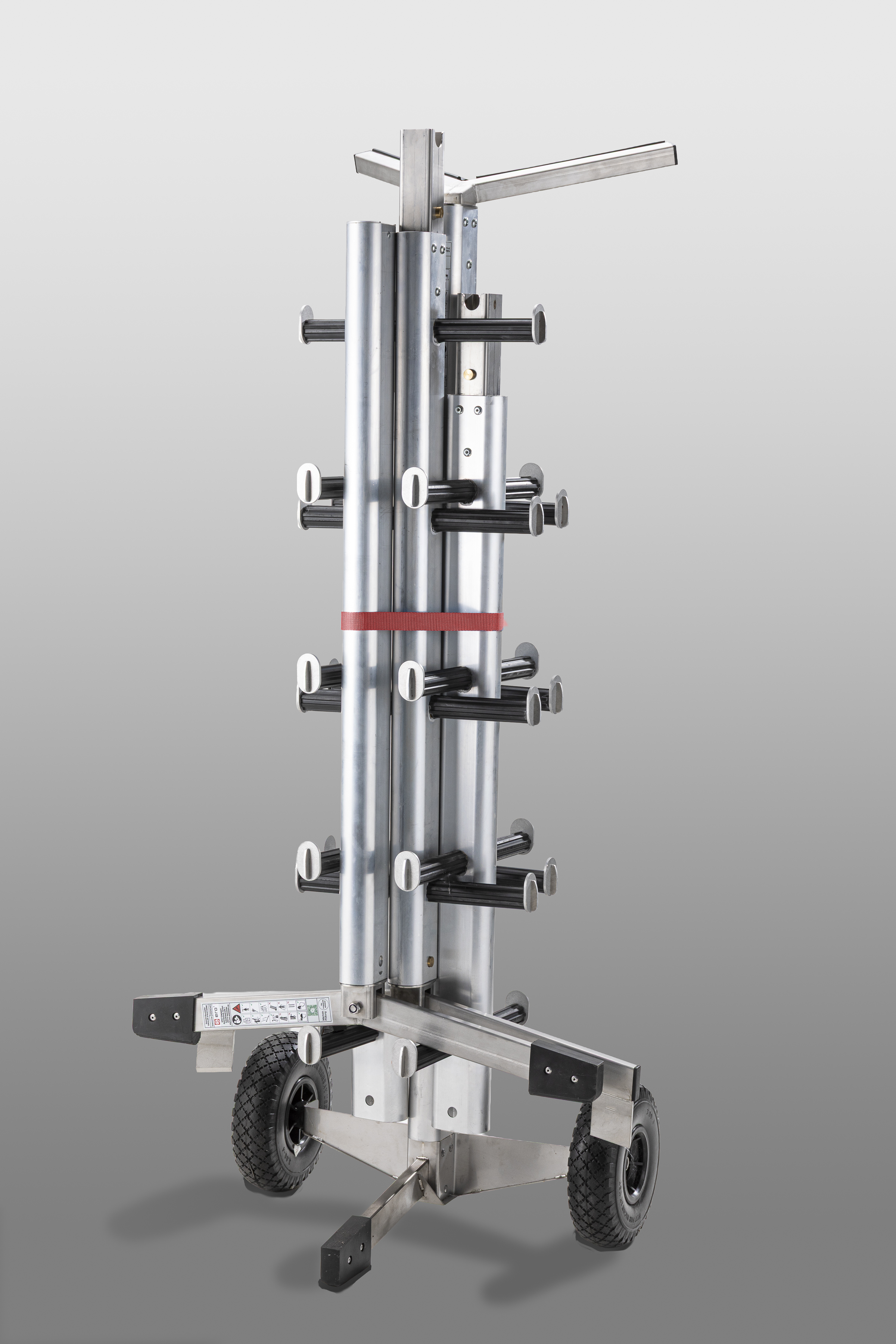 Kompakter Transportwagen für Leiterelemente